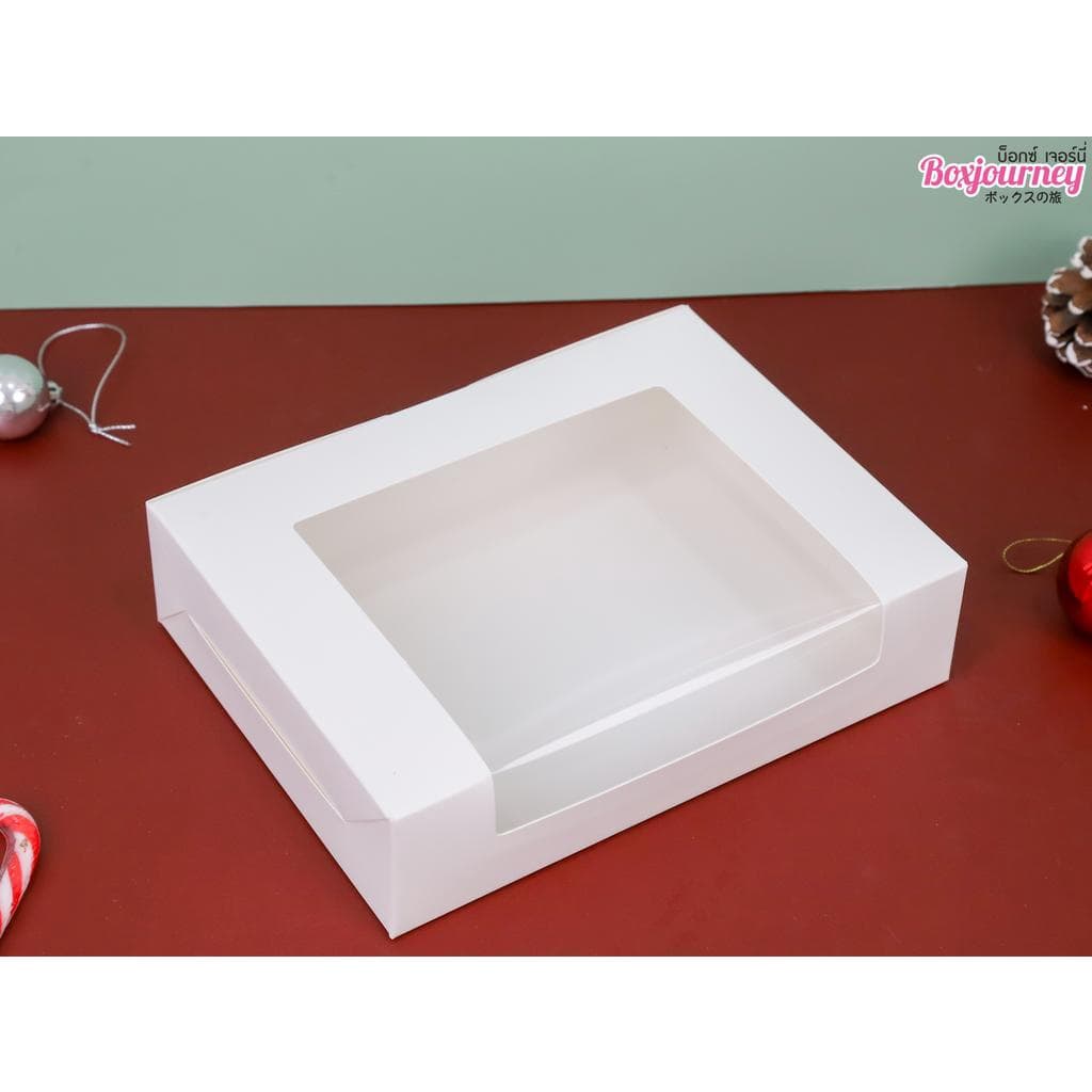 Boxjourney กล่องบราวนี่ หน้าต่างวีเชฟ 3 สี 15x20x5 ซม. รูปที่ 4