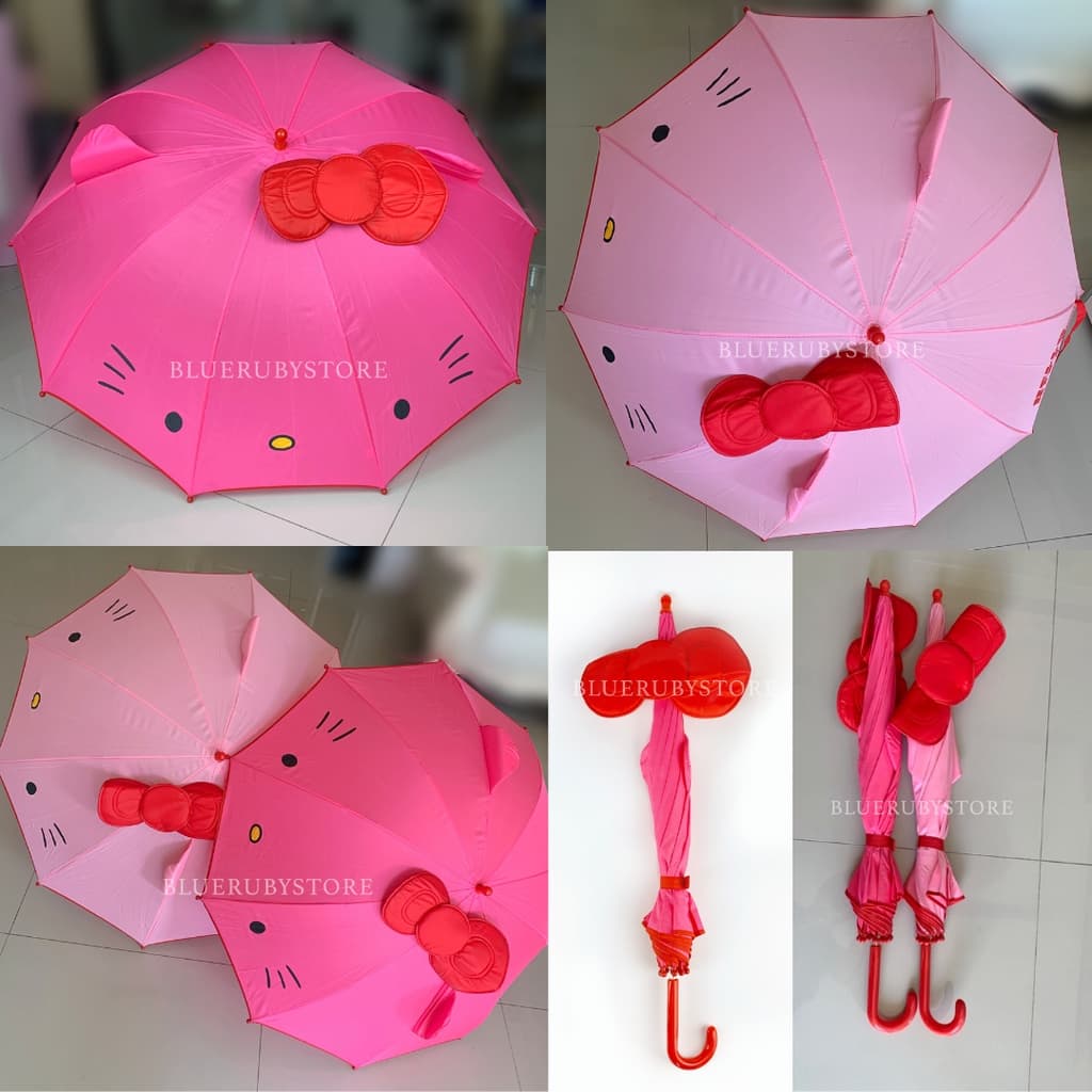 ร่มพับพกพา กันแดด กันUV ลายการ์ตูน Umbrella | Bluerubystore รูปที่ 7