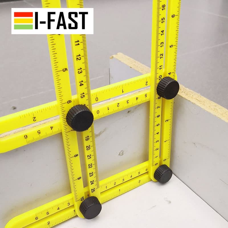 ไม้บรรทัดวัดมุม อัจฉริยะ วัดกระเบื้อง วัดมุมต่างๆ Multi-Angle Ruler Template Tool Measures รูปที่ 3