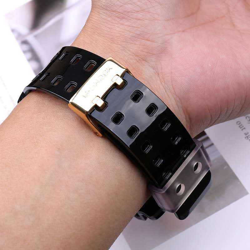 สายนาฬิกาข้อมือซิลิโคน สําหรับ Casioak G shock GA-110 GA100 GA120 GD-120 100 110 รูปที่ 5
