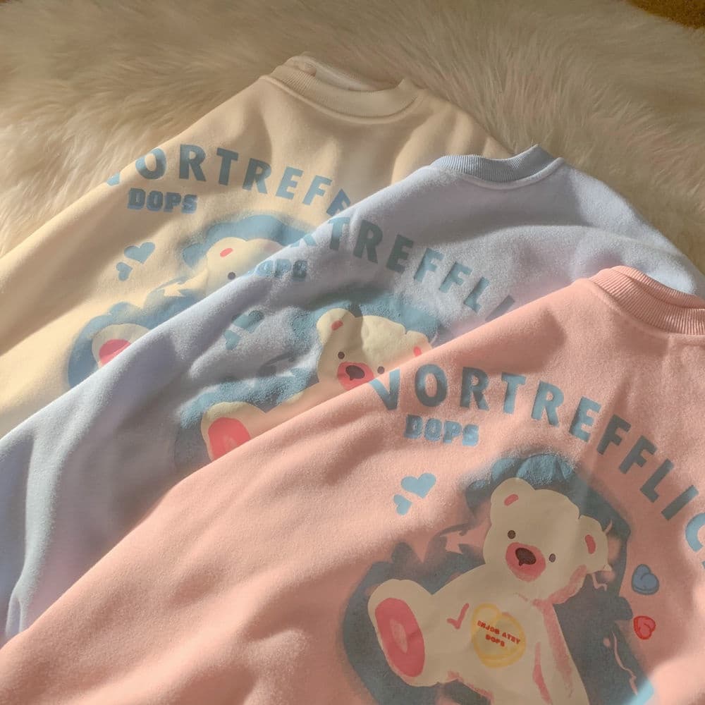 SHINee11 เสื้อกันหนาว ผ้าสำลีนิ่มค่ะ สีหวานสวย น่ารักดี ใส่แล้วลุคฟีลเกาหลีเว่อ สินค้าตรงปก สวยมากค่ะ รูปที่ 2