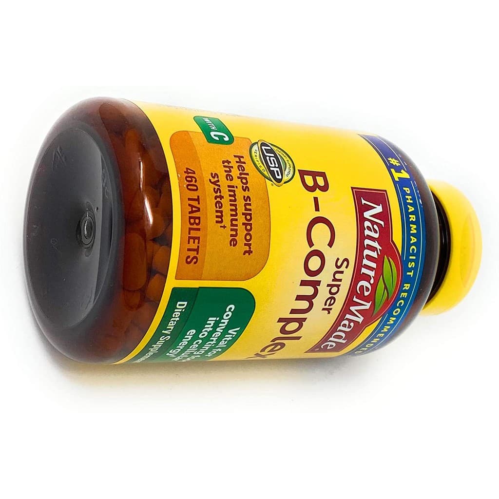 Nature Made Super B Complex, 460 Tablets Exp.07/2027 รูปที่ 6
