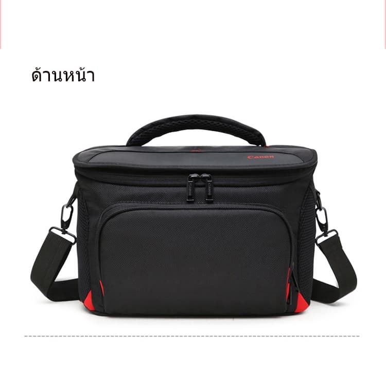 วัสดุกันน้ําไนล่อน DSLR กระเป๋ากล้องถ่ายภาพแบบพกพากระเป๋าสําหรับ Camera accessories Canon Canon Camera Bag รูปที่ 5