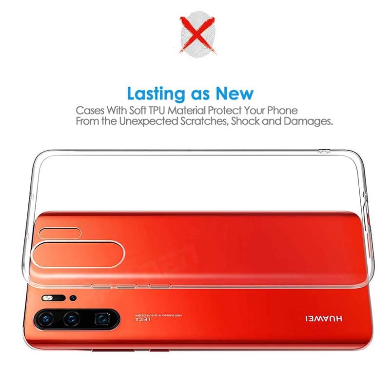Huawei P30 P40 P20 Pro P20 P30 P40 lite TPU บางใส นุ่ม ซิลิคอนใส เคสมือถือ ฝาครอบ รูปที่ 7