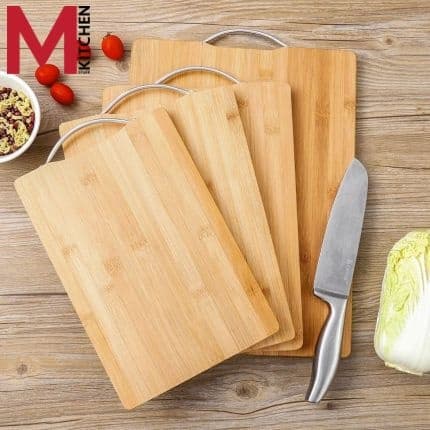 M KITCHEN เขียง เขียงไม้ เขียงไม้ไผ่ เขียงอเนกประสงค์ เขียงทำอาหาร รูปที่ 2