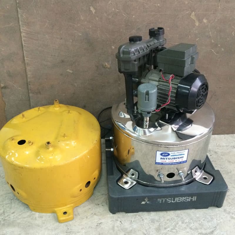 ถูกสุด แพคดีถังปั๊มน้ำสแตนเลส SP สำหรับปั๊มน้ำ MITSUBISHI รุ่น 85-105-155-205-255-305 P, Q ,QS,R รุ่นหนา รูปที่ 5