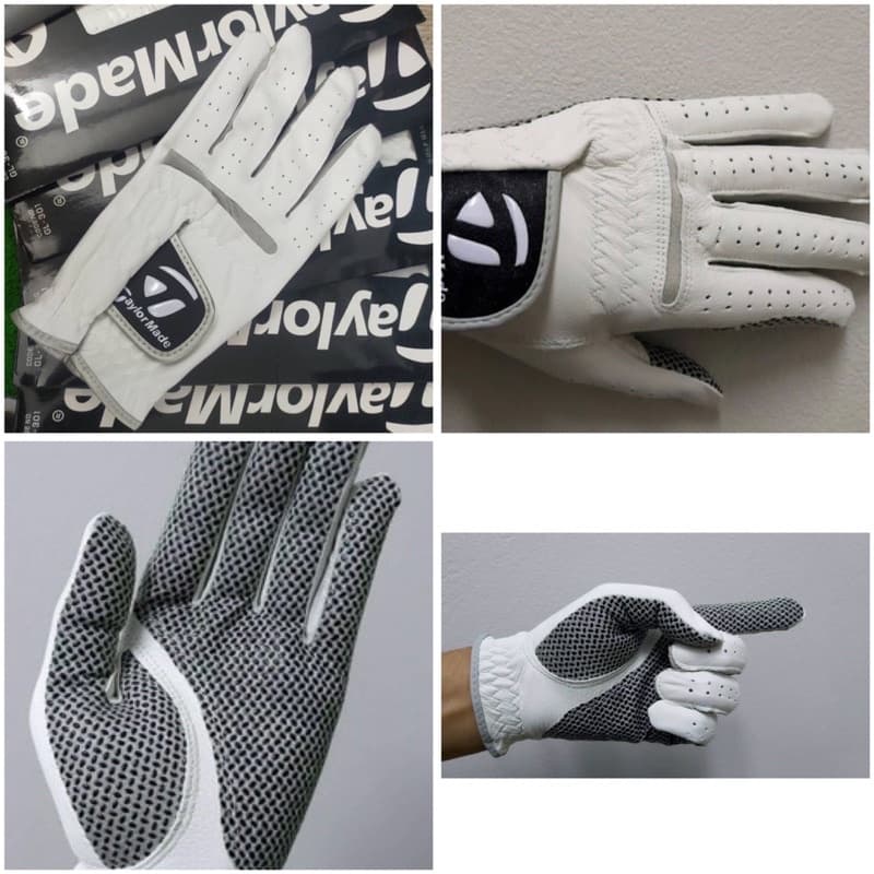 ถุงมือกอล์ฟ TaylorMade หนังแท้ นุ่ม// Genuine Cabbreta leather Golf Glove รูปที่ 1