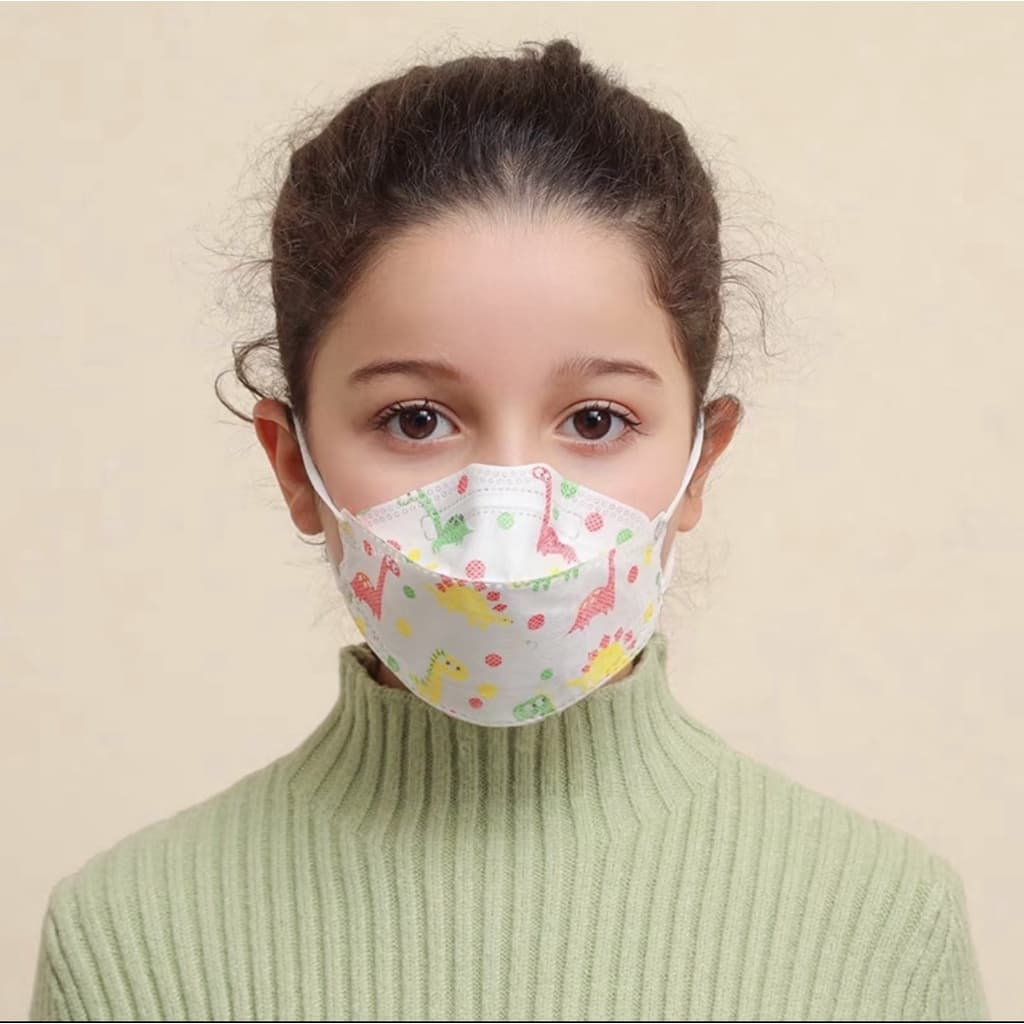 หน้ากาก KF94 เด็ก mask เด็ก แมส ลายกว่าตูน แพคละ10ชิ้น แมสปิดปากแบบบาง2ชั้นสำหรับเด็ก รูปที่ 9