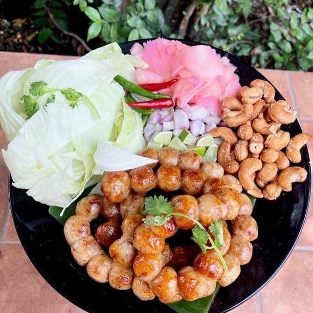 ไส้กรอกอีสานแท้ ใหญ่พอดีคำ มันน้อย ใช้ข้าวหอมมะลิแท้อยู่นอกตู้เย็นได้10วัน *ไม่ใส่สารกันบูด รูปที่ 5