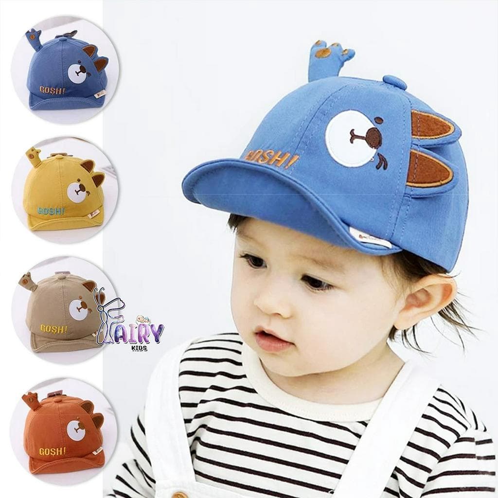 A003 หมวกเด็ก แฟชั่นน่ารักๆเหมาะสำหรับเด็กอายุ 5m-18m รูปที่ 4