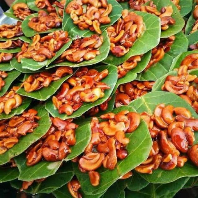 เม็ดมะม่วงหิมะพานต์เคลือบน้ำตาล เม็ดหัวครกหราน้ำผึ้ง แพค 4 แผ่น น้ำหนักรวม 55 กรัม รูปที่ 2