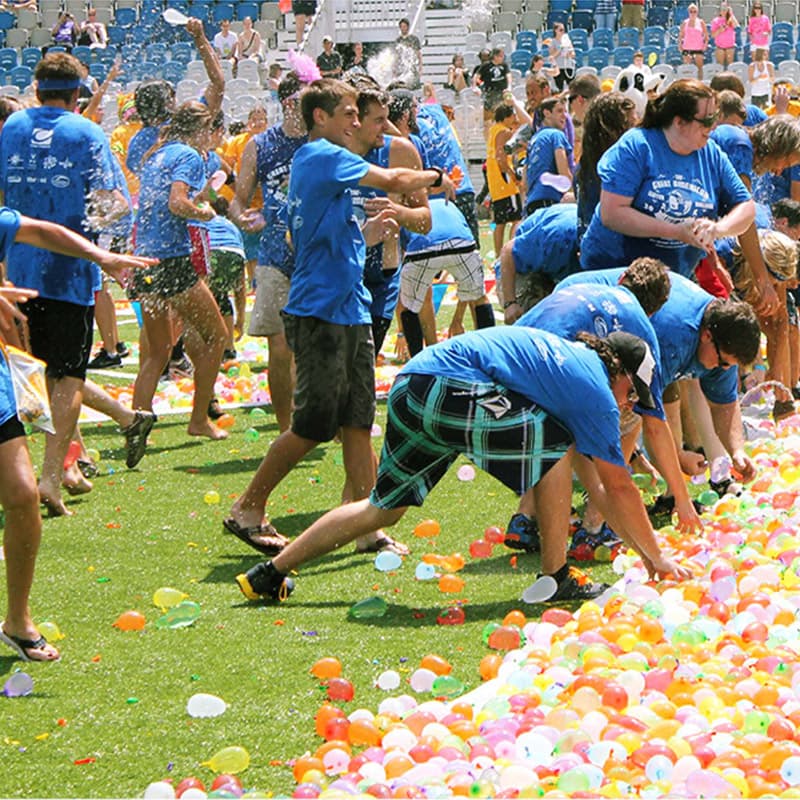 ลูกโป่งน้ำ ลูก ของเล่นสงกรานต์ Water balloons ลูกโป่งน้ำ มาก รูปที่ 5