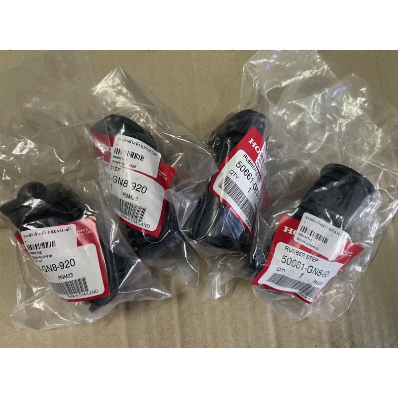‼แท้ศูนย์‼ยางพักเท้าหน้า Wave125​ I/R/S​ WAVE125​ Wave100​ Dreem​125 50661-GN8-920 รูปที่ 2