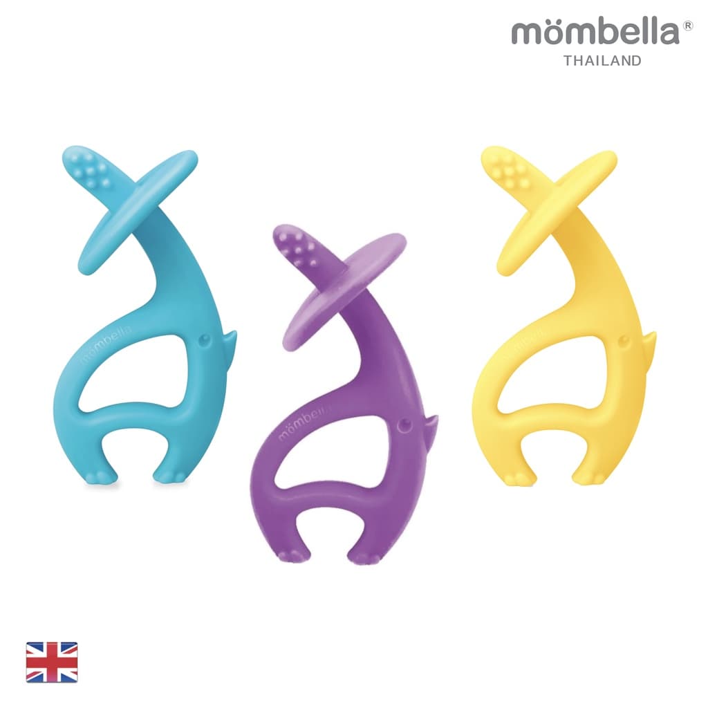 Mombella ยางกัดช้างมัมเบล่า ของแท้จากอังกฤษ ปลอดภัยมี มอก. ยางกัดซิลิโคนนิ่มส่งเสริมพัฒนาการ BPA Free Teether รูปที่ 9