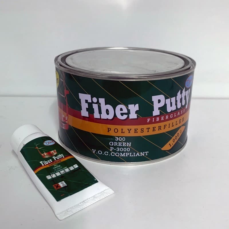 สีโป๊วไฟเบอร์ PLAN P-3000 เกาะเหล็ก / สีโป้วเหล็ก โป้วไฟเบอร์ / Fiber Polyester รูปที่ 1