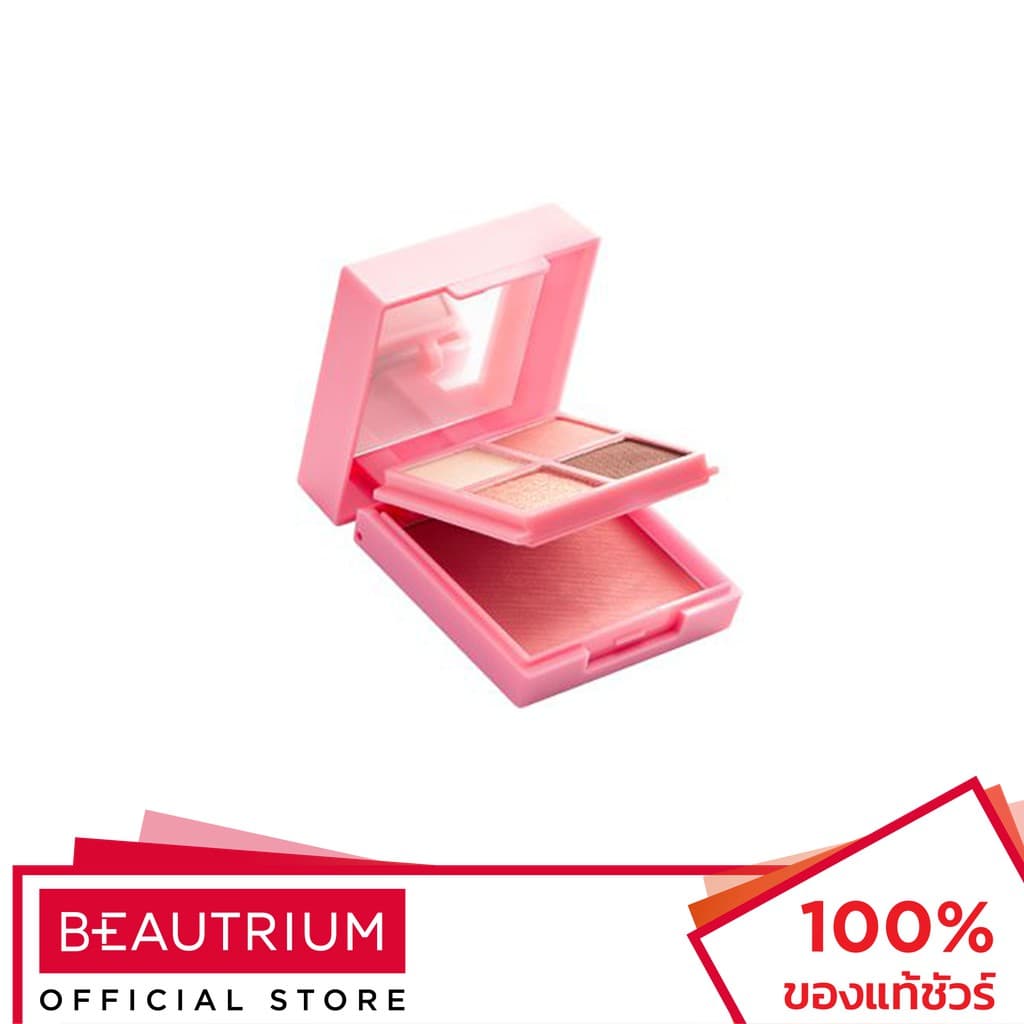 CUTE PRESS Eye & Cheek Mini Palette พาเลทแต่งหน้า 4g รูปที่ 7