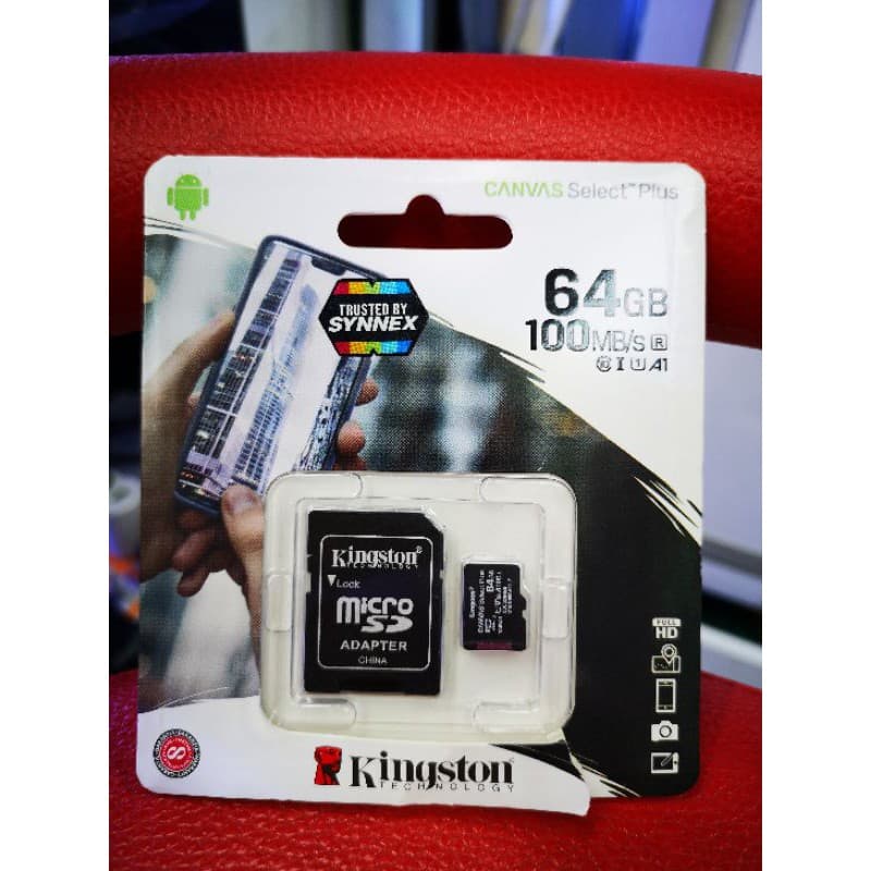 32GB-256GB Kingston เมมโมรี่การ์ดคิงส์ตัน​ CLASS10 micro SD card กล้องติดรถ เมมกล้องวงจรปิด รูปที่ 3