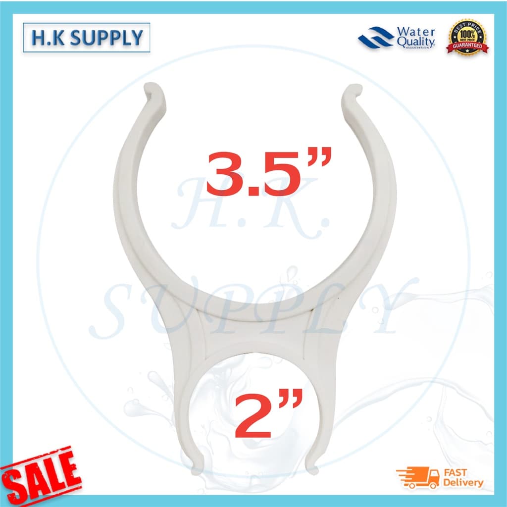 คลิปก้ามปู เครื่องกรองน้ำ 2" 2.5" 2x2" 2x2.5" 2.5x2.5" 3.5x2" 3x2" อุปกรณ์เสริม clip ราคาต่อชิ้น ก้ามปู อะไหล่ รูปที่ 8