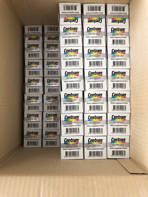 ถูกแท้ ล๊อตใหม่ล่าสุด Centrum Silver เซนทรัม ซิลเวอร์ 50+ อาหารเสริมสำหรับผู้สูงอายุ รูปที่ 8