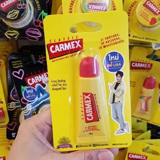 ลิปมัน,ลิปบาล์มCarmex Lip Balm ครบกลิ่น มี9แบบ/ของแท้ มีอย. EXP.30/8/2028 รูปที่ 8