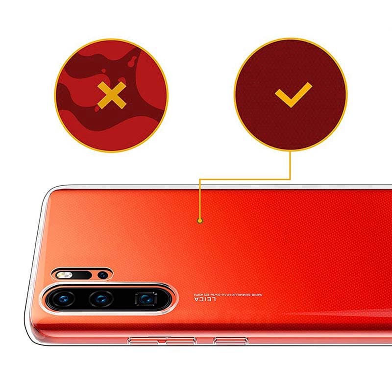 Huawei P30 P40 P20 Pro P20 P30 P40 lite TPU บางใส นุ่ม ซิลิคอนใส เคสมือถือ ฝาครอบ รูปที่ 6