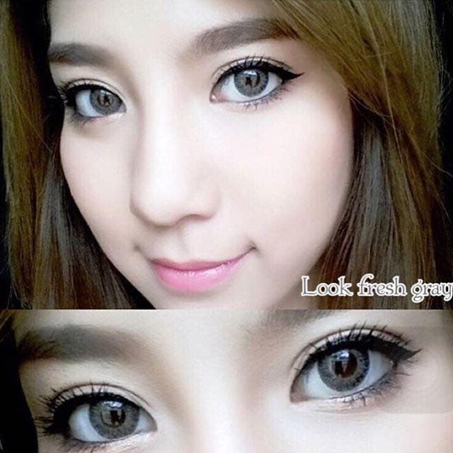 คอนแทคเลนส์ขนาดมินิBrown / Gray Mari Gaezz Secret รูปที่ 5