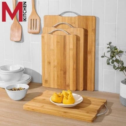 M KITCHEN เขียง เขียงไม้ เขียงไม้ไผ่ เขียงอเนกประสงค์ เขียงทำอาหาร รูปที่ 1