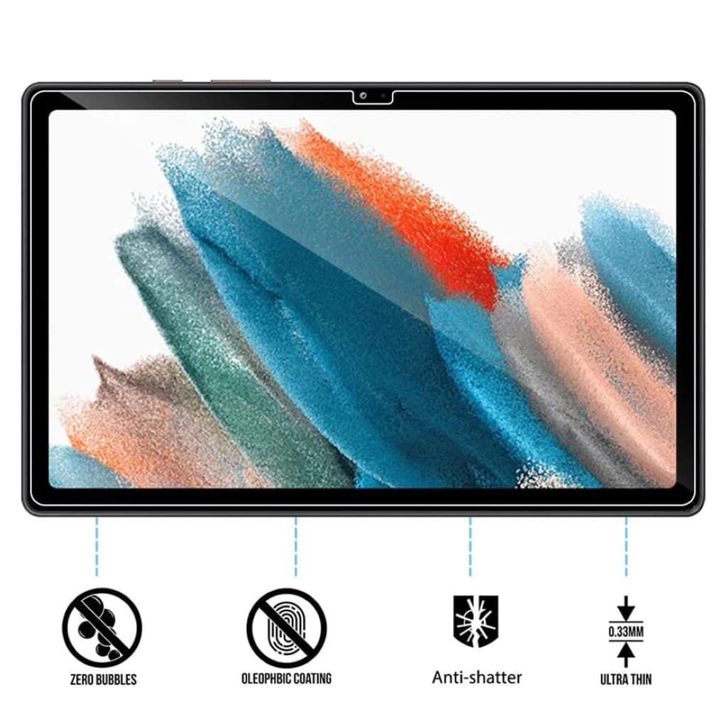 ฟิล์มกระจก สำหรับ ซัมซุง แท็ป เอ8 10.5 เอ็กซ์ 205 Tempered Glass Screen For Samsung Galaxy Tab A8 10.5 SM-X205 รูปที่ 6