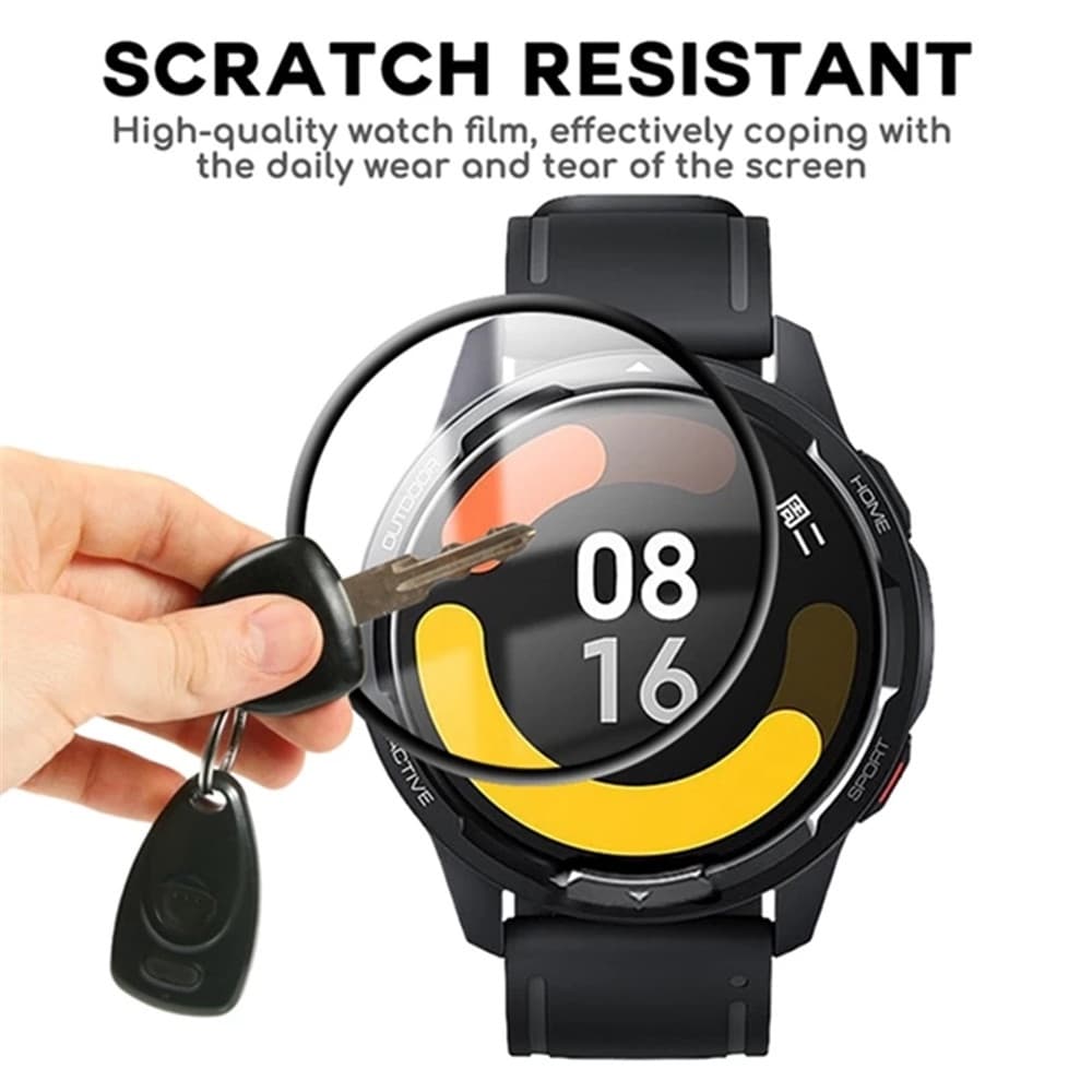 3D ป้องกันหน้าจอฟิล์มป้องกันสําหรับ Xiaomi Watch S5 / 5 / S4 / S3 / 2 / 2 Pro / S1 Active / S1 Pro / Mi Watch Color / S4 41mm รูปที่ 2
