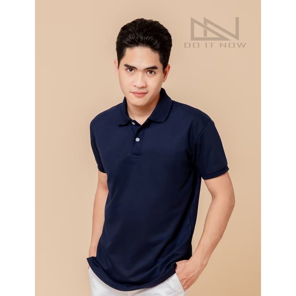 เสื้อโปโลแขนจั๊ม สีกรม By Doitnow สินค้าคุณภาพ จากแห่งผลิตโดยตรง!! รูปที่ 6