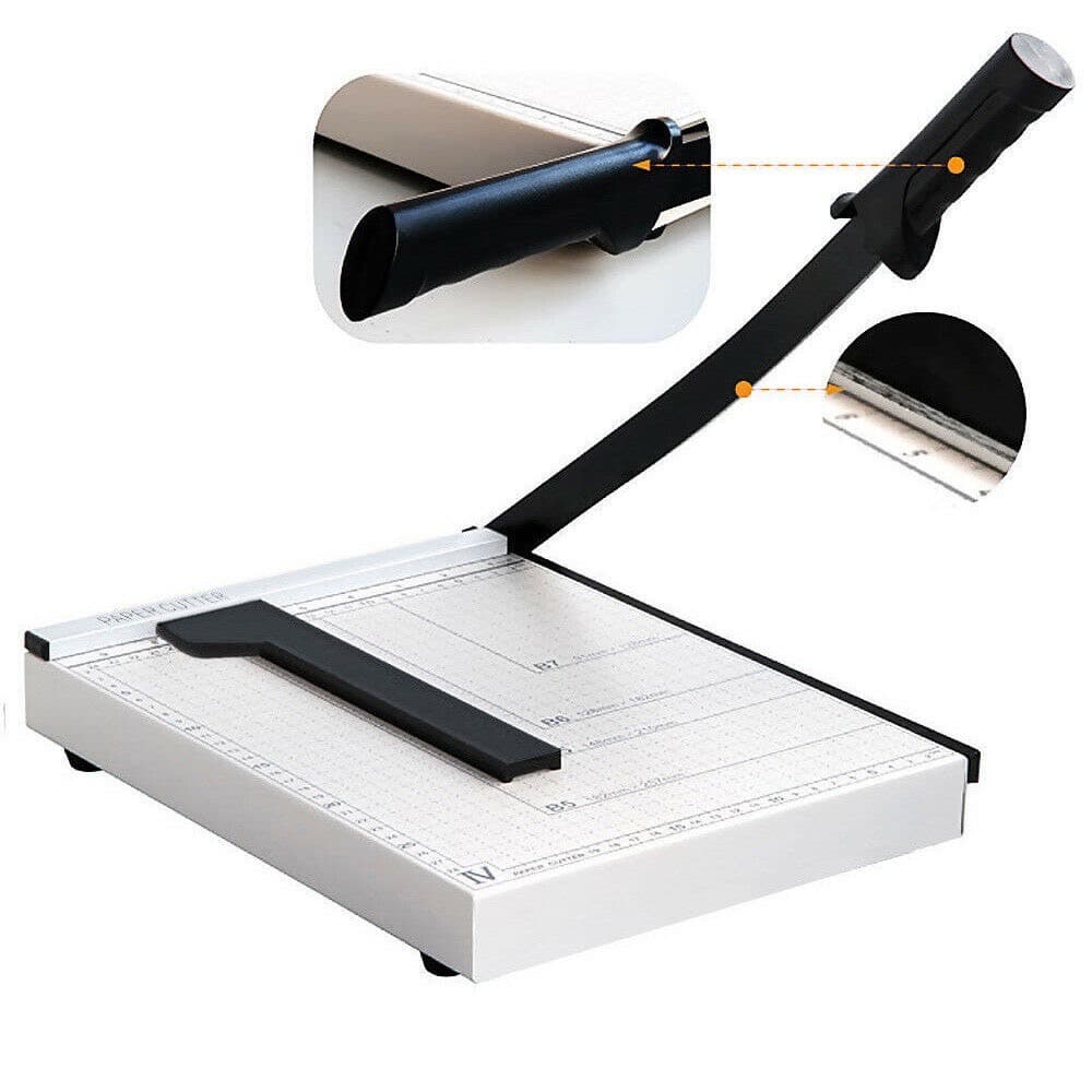 แท่นตัดกระดาษ เครื่องตัดกระดาษ ที่ตัดกระดาษA4 Paper Cutter ใบมีดคม อุปกรณ์สำนักงาน พร้อมสเกลวัดขนาดอย่างดี รูปที่ 2