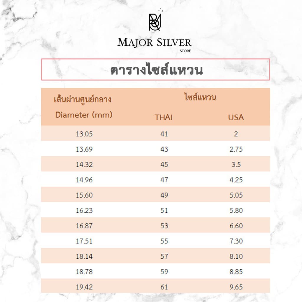 แหวนลวดตัดลาย 1 มิล, 1.2 มิล ทุบลาย เงินแท้92.5% แฟชั่น สไตล์มินิมอล เล็กๆ น่ารักๆ Major Silver รูปที่ 7