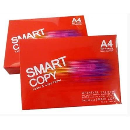 SMART COPY กระดาษถ่ายเอกสาร 80 แกรม ขนาด A4 บรรจุ 5 รีม รีมละ 500 แผ่น รูปที่ 1