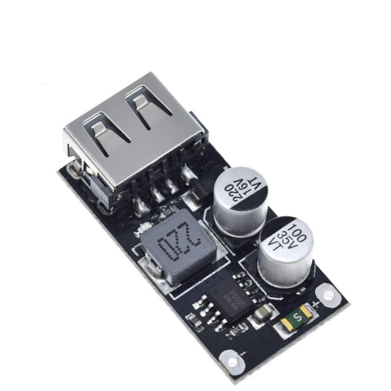 โมดูลวงจรบัคคอนเวอร์เตอร์ QC3.0 QC2.0 USB DC-DC สำหรับแผงวงจรชาร์จไว รูปที่ 2
