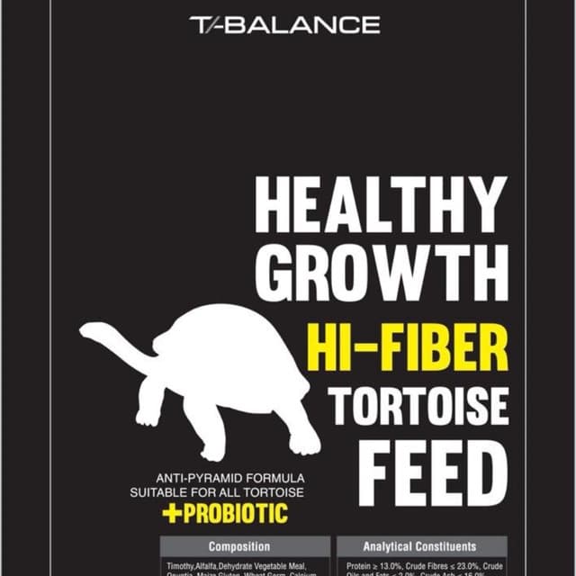 อาหารเต่าบก T-Balance ทีบาล้าน สำหรับเต่าบกทุกชนิด ถุงแบ่งใส 1 กิโลกรัม รูปที่ 3
