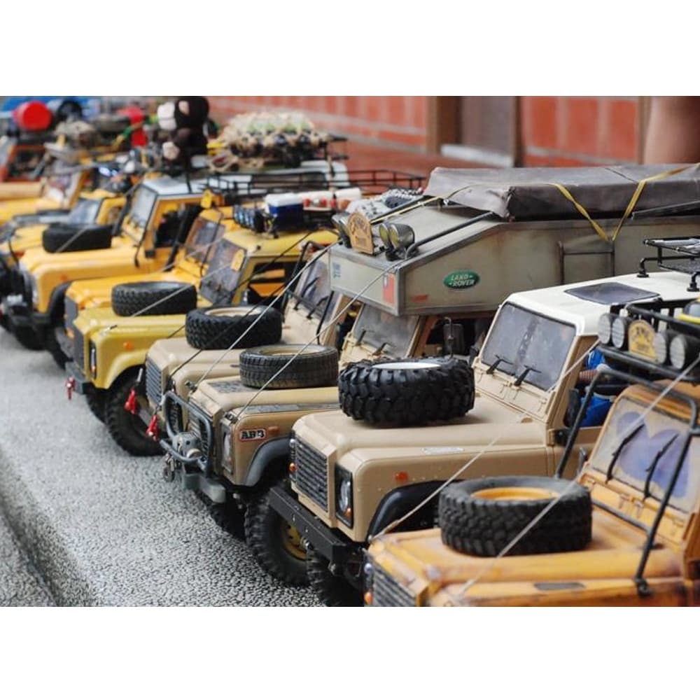 เชือกเหล็ก สีเงิน สําหรับรถบรรทุกบังคับ 1/10 SCX10 Wrangler TRX-6 TRX-4 Defender D90 D110 รูปที่ 8