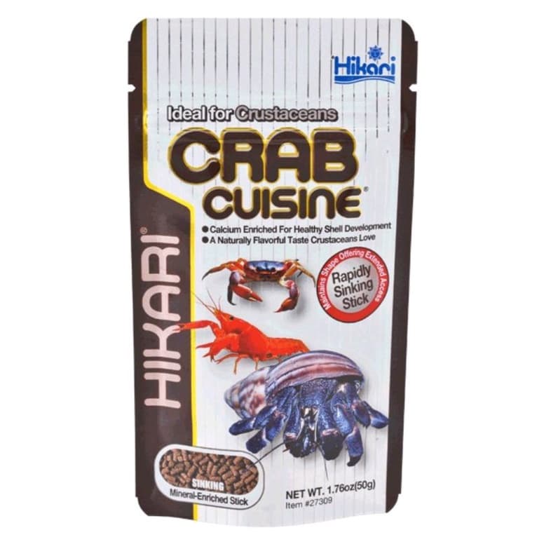 Hikari Crab Cusine 50 g. อาหารสำหรับ ปูเสฉวน,ปูสวยงาม,กุ้งสวยงาม รูปที่ 1