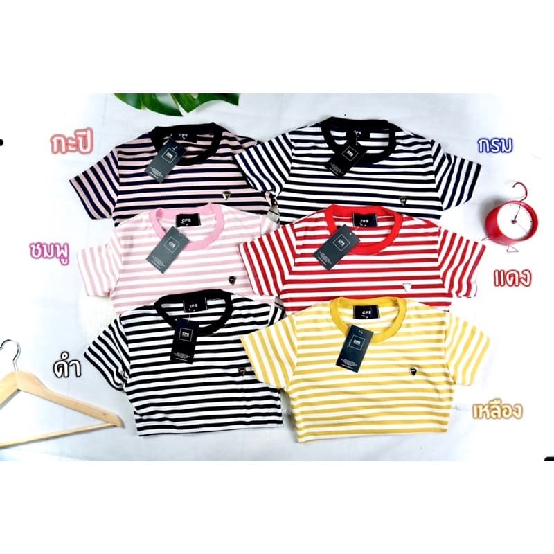 เสื้อยืดรัดรูปนมโตcpsส่อยปิ๊ก เนื้อผ้าดียืดได้เยอะถึง32-38 มีบริการเก็บปลายทาง รูปที่ 9