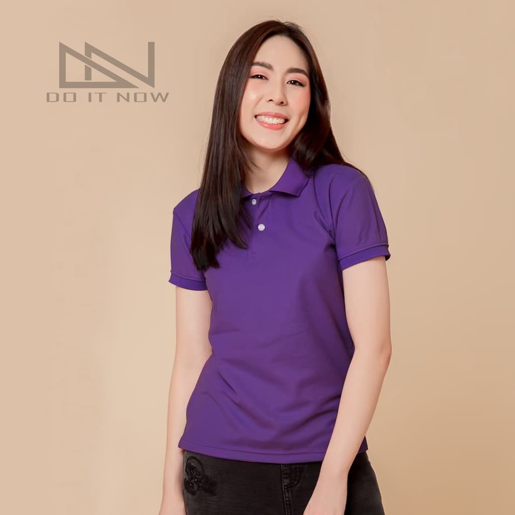 เสื้อโปโลแขนจั๊ม 10สี By Do it now สินค้าคุณภาพ จากแห่งผลิตโดยตรง!! รูปที่ 9