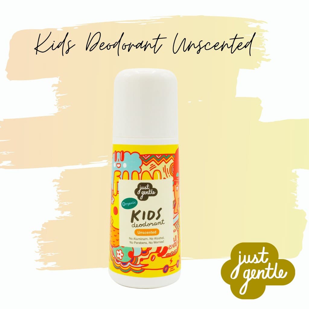 Just Gentle โรลออนเด็ก สูตรไม่มีกลิ่น Organic Kids Deodorant - Unscented รูปที่ 2