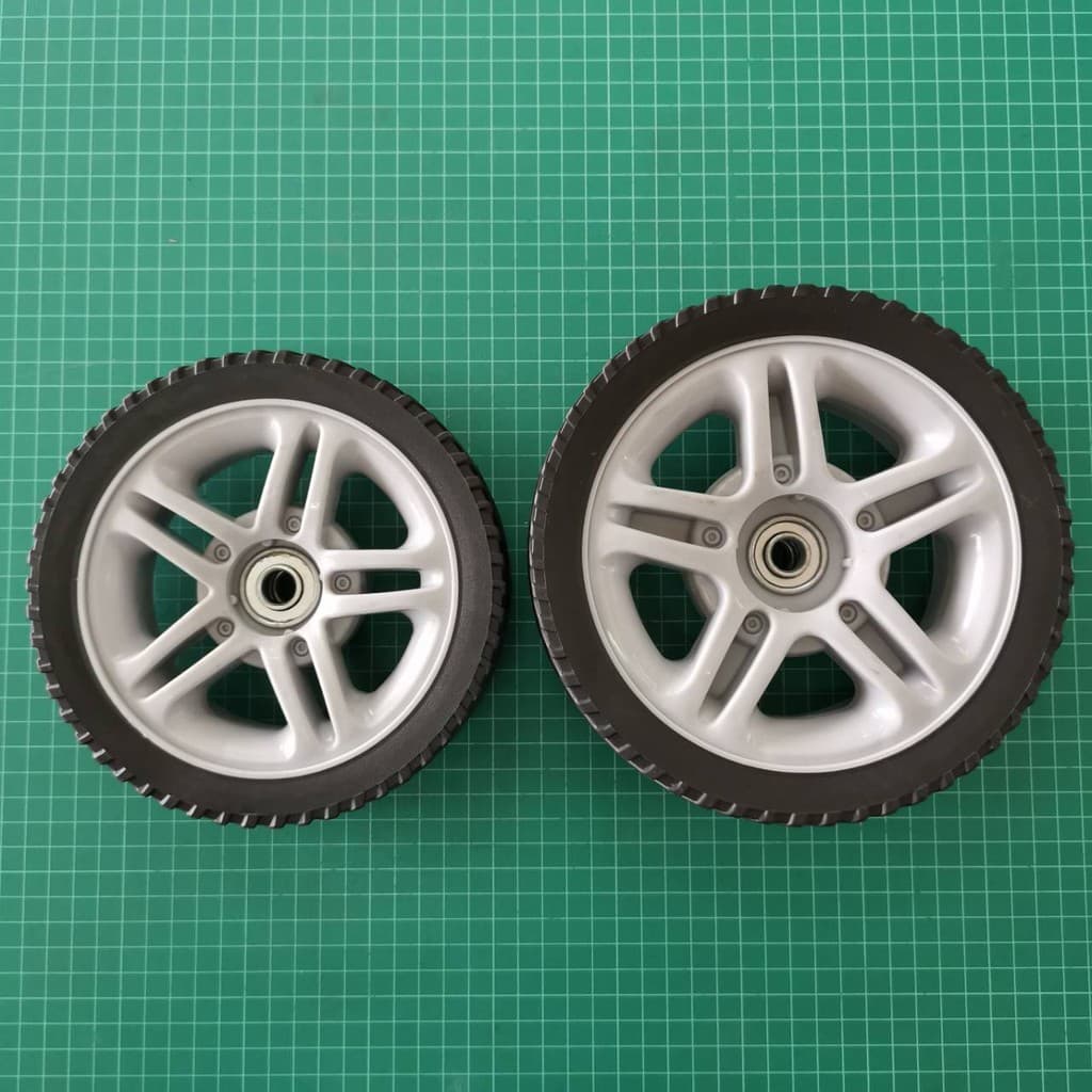 ล้อรถเข็นตัดหญ้า GXV160 7" 8" แบบมีลูกปืน ล้อรถตัดหญ้า Rowel ฮอนด้า GXV 7 นิ้ว 8 นิ้ว รูปที่ 3