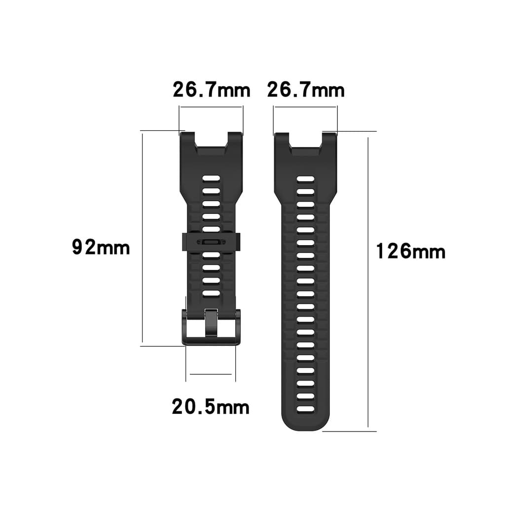 สาย Amazfit T-Rex / T-Rex Pro สายซิลิโคนนิ่ม แถมเครื่องมือเปลี่ยนสาย รูปที่ 2