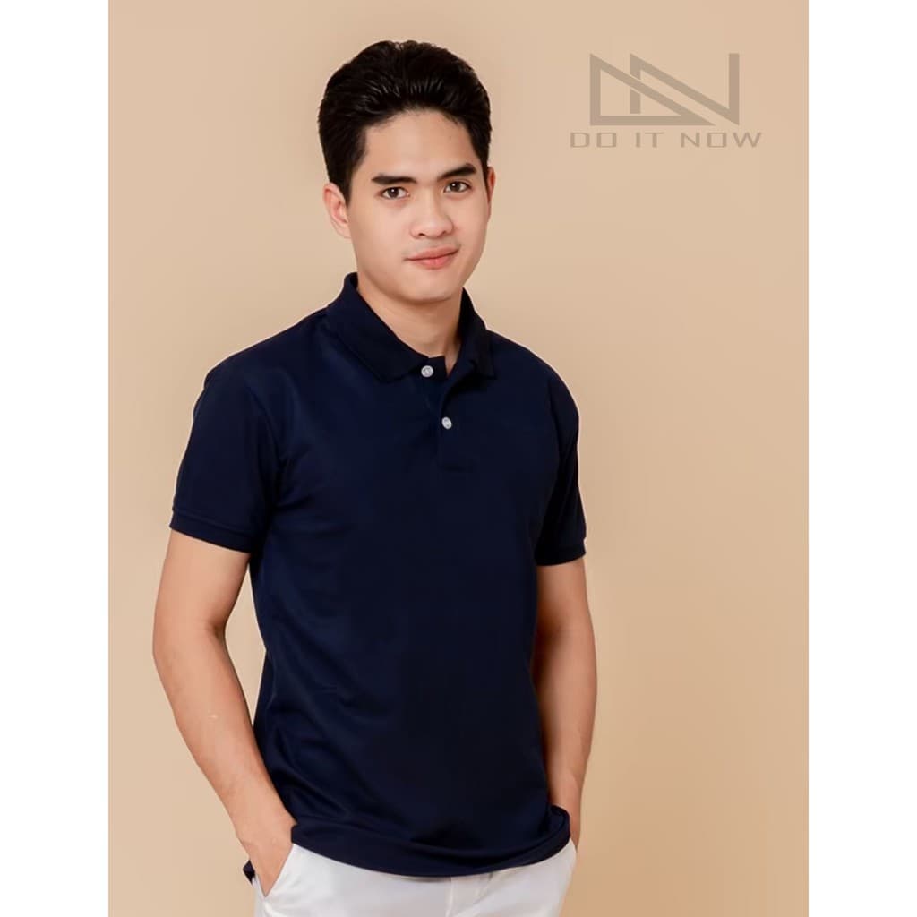 เสื้อโปโลแขนจั๊ม สีกรม By Doitnow สินค้าคุณภาพ จากแห่งผลิตโดยตรง!! รูปที่ 2