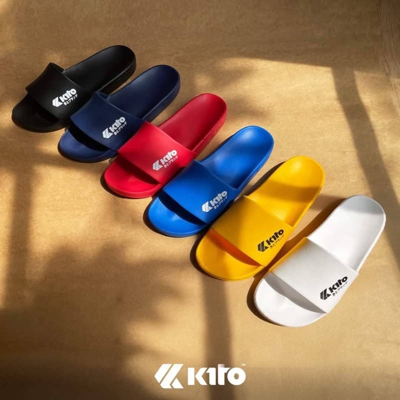 ส่งทันที 2 ชม. Kito รองเท้าแตะแบบสวมกีโต้ รุ่น AH98 ใส่สบาย นุ่ม Size36-43 รูปที่ 4