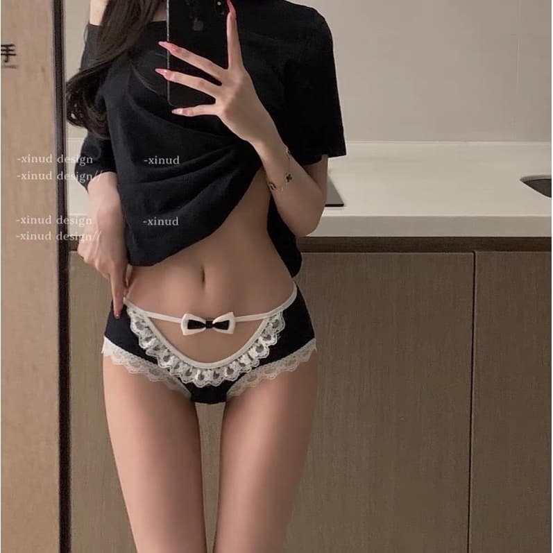 Bentoy กางเกงในผู้หญิง สายฝอ-สไตล์ญี่ปุ่น กางเกงในเซ็กซี่ Sexy underwear กางเกงในลูกไม้ รูปที่ 2