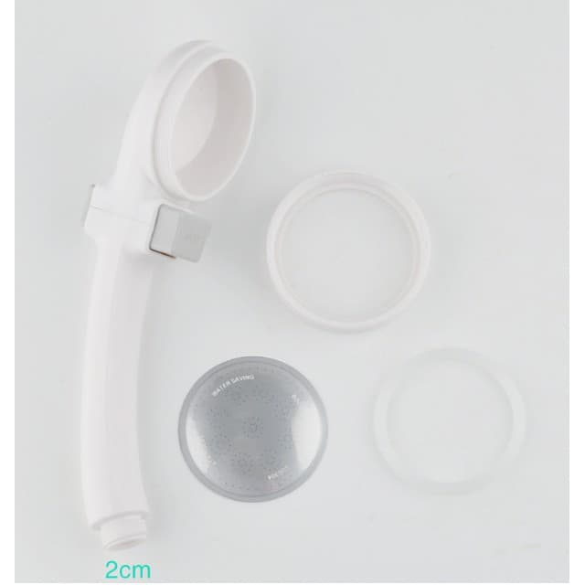 ฝักบัวอาบน้ำรุ่นใหม่ ) เพิ่มแรงดัน สีขาว มีปุ่มกด รูปที่ 7