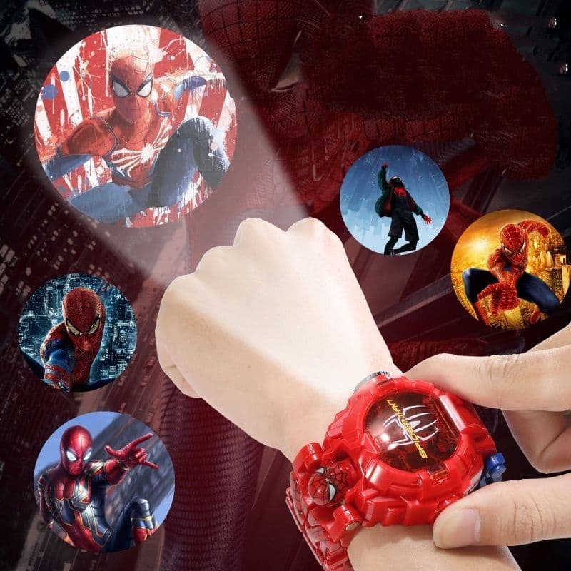 นาฬิกาข้อมือเด็กสำหรับเด็กผู้ชายผู้หญิง ของเล่นเด็กรุ่นฉายภาพได้24รูปลายการ์ตู แฟชั่นนักเรียน ส่งด่วน BX8526 ส่งจากไทย รูปที่ 5