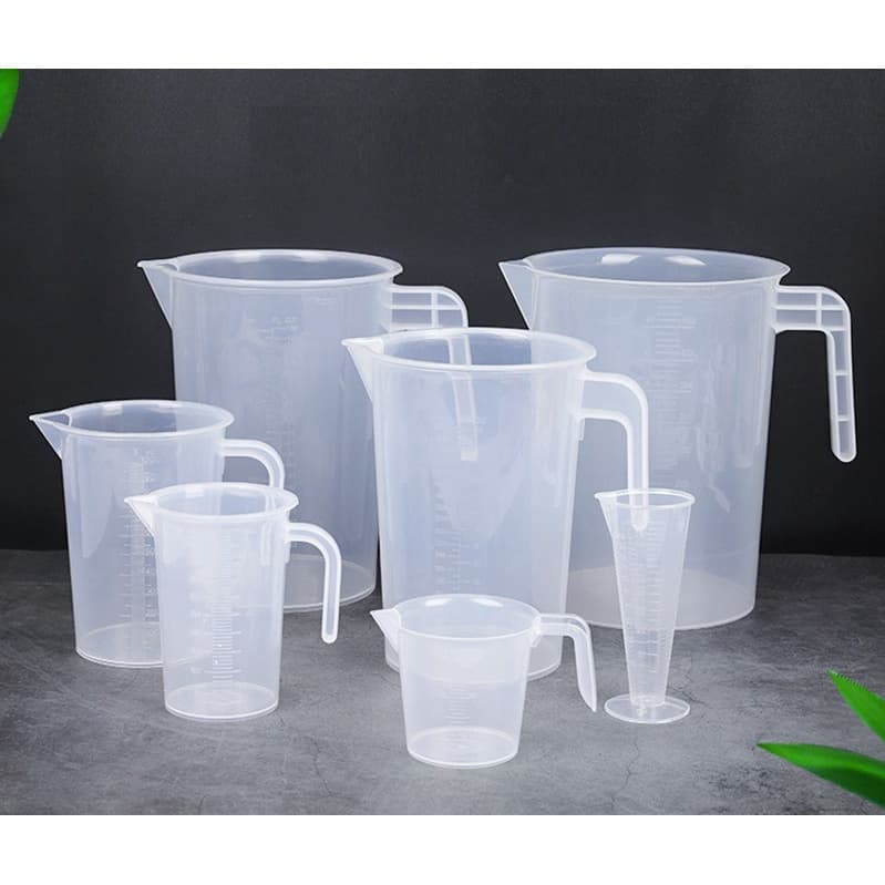 เหยือกตวงพลาสติก แบบมีมาตรวัดปั๊มนูน (250ml. 500m..1000ml. 2000ml.3500ml. 5000ml.) รูปที่ 1