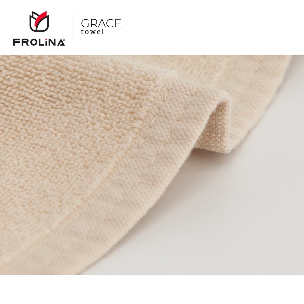 Frolina Grace Collection ผ้าขนหนูโรงแรม ผ้าขนหนูเกรดโรงแรม 5 ดาว ผ้าเช็ดผม ขนาด 15x30 นิ้ว รูปที่ 8