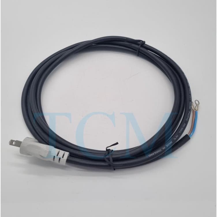 ปลั๊ก สายไฟ PVC 2x1 ยาว 3 เมตร สายไฟสว่าน หินเจียร 2*1*3 เมตร รูปที่ 1